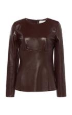 Moda Operandi Christopher Esber Charli Lambskin Leather Top Size: 6