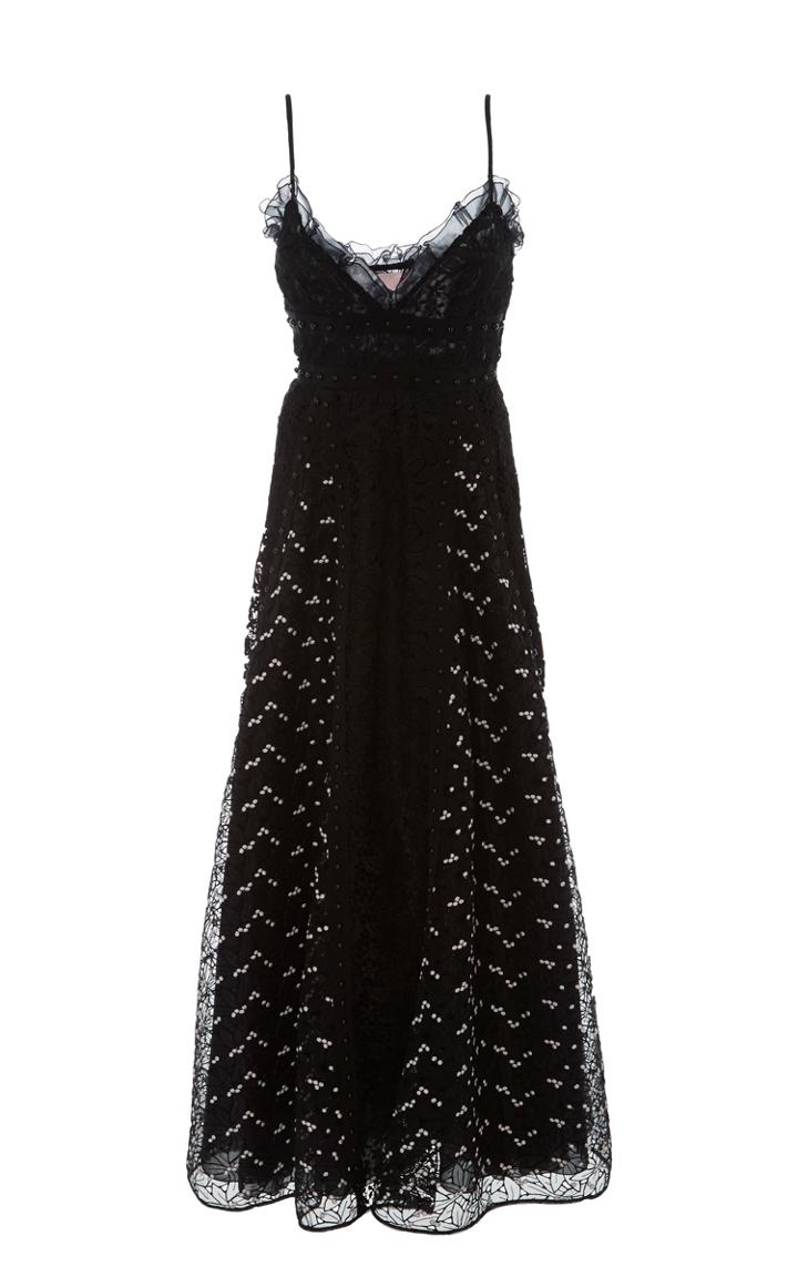 Giamba Sweetheart Lacey Dress