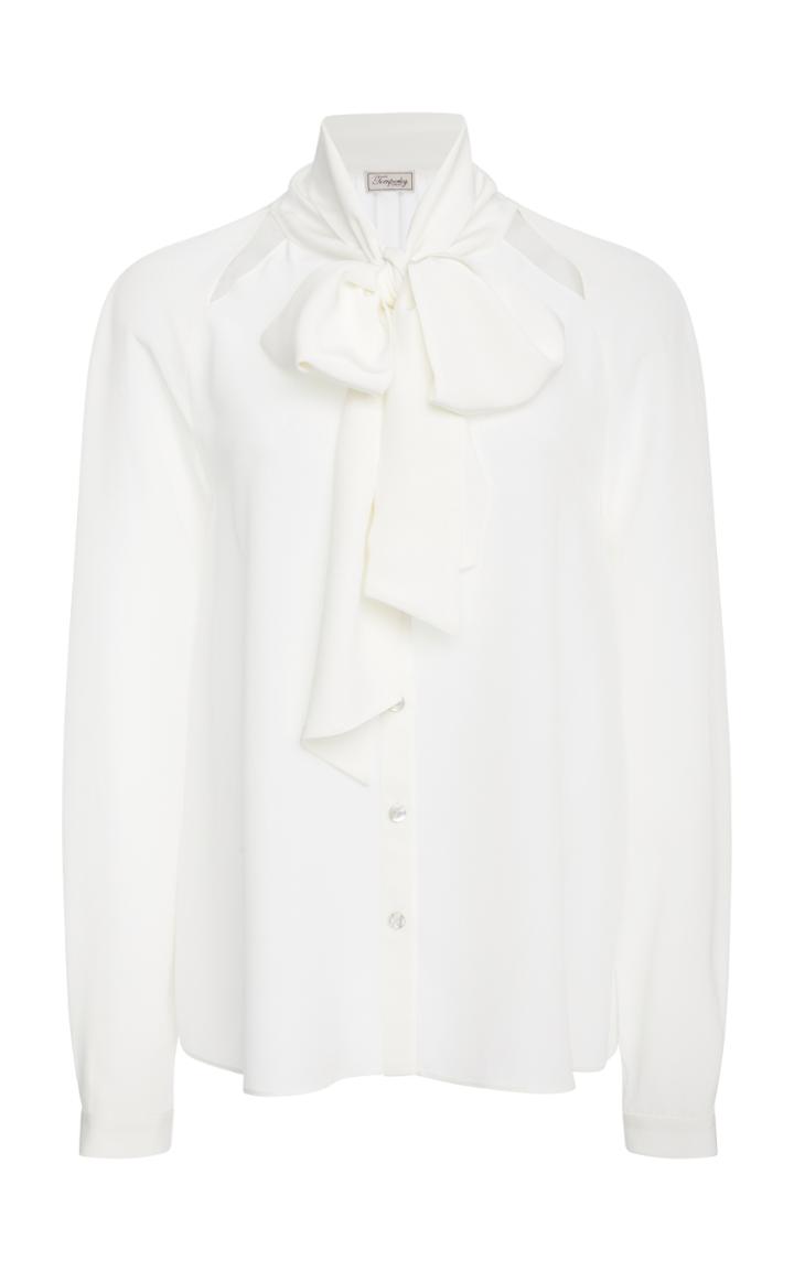 Temperley London Purity Bow Shirt