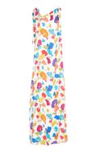 Jonathan Cohen Abstract Orchid Deconstructed Gown