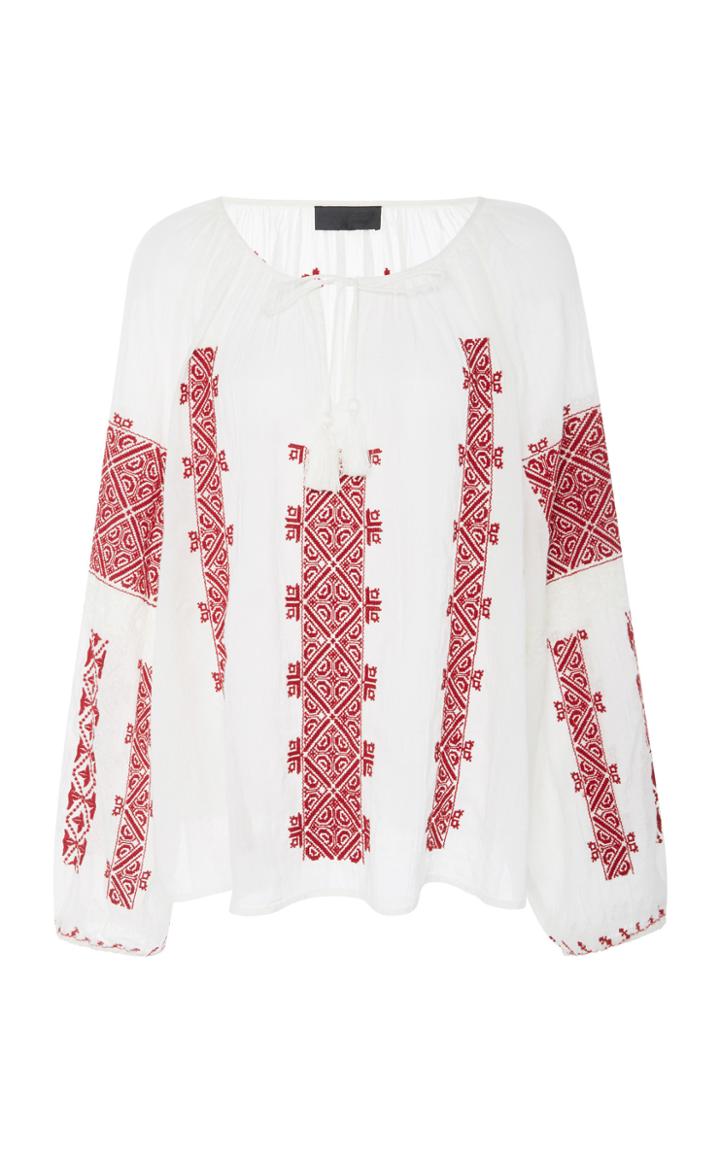 Nili Lotan Alassio Cotton Blouse