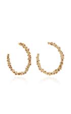 Jacquemus Les Creoles Cotton Hoop Earrings