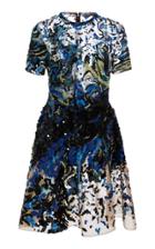 Elie Saab Bead Embroidered A-line Dress