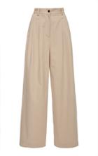 Diane Von Furstenberg Mid Rise Wide Leg Belted Pant