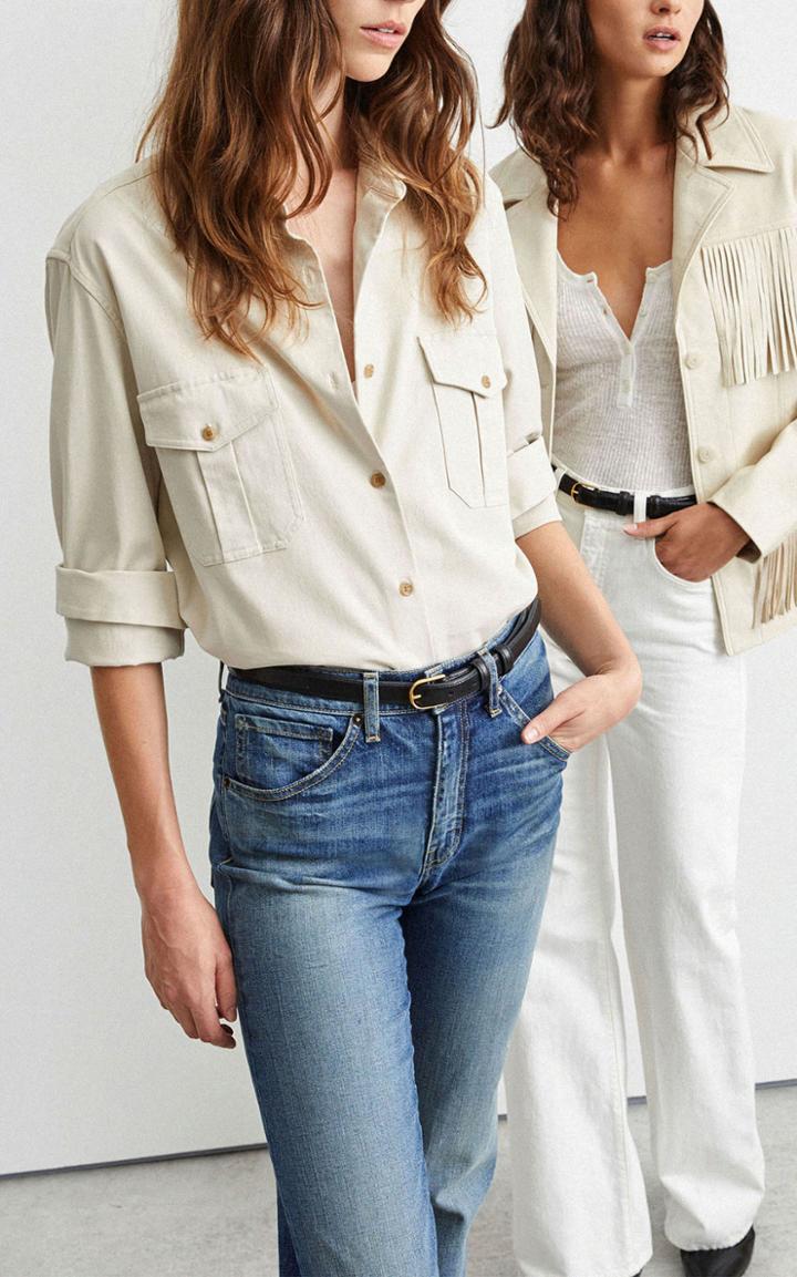 Moda Operandi Nili Lotan Carter Fringed Leather Jacket