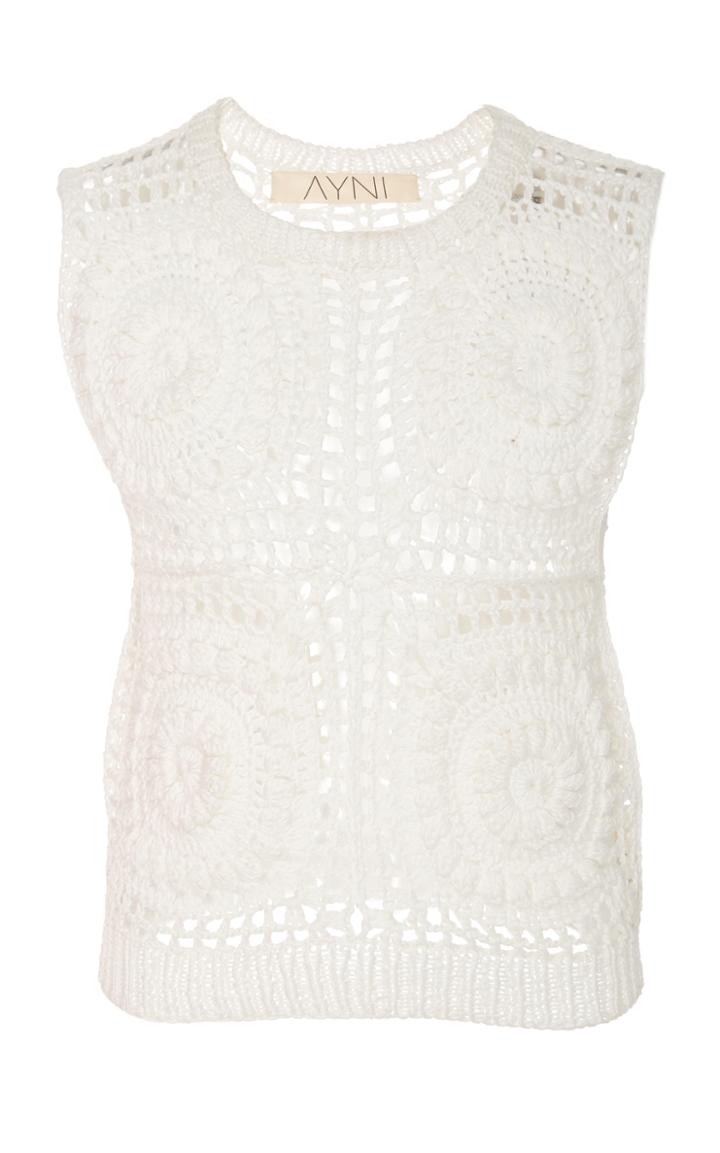 Ayni Zeida Squared Crochet Top