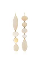Renee Lewis 18k Gold Opal And Moonstone Earrings