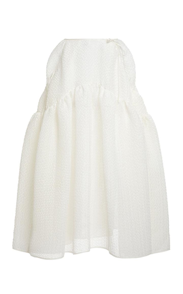 Moda Operandi Cecilie Bahnsen Lilly Cotton-blend Midi Skirt