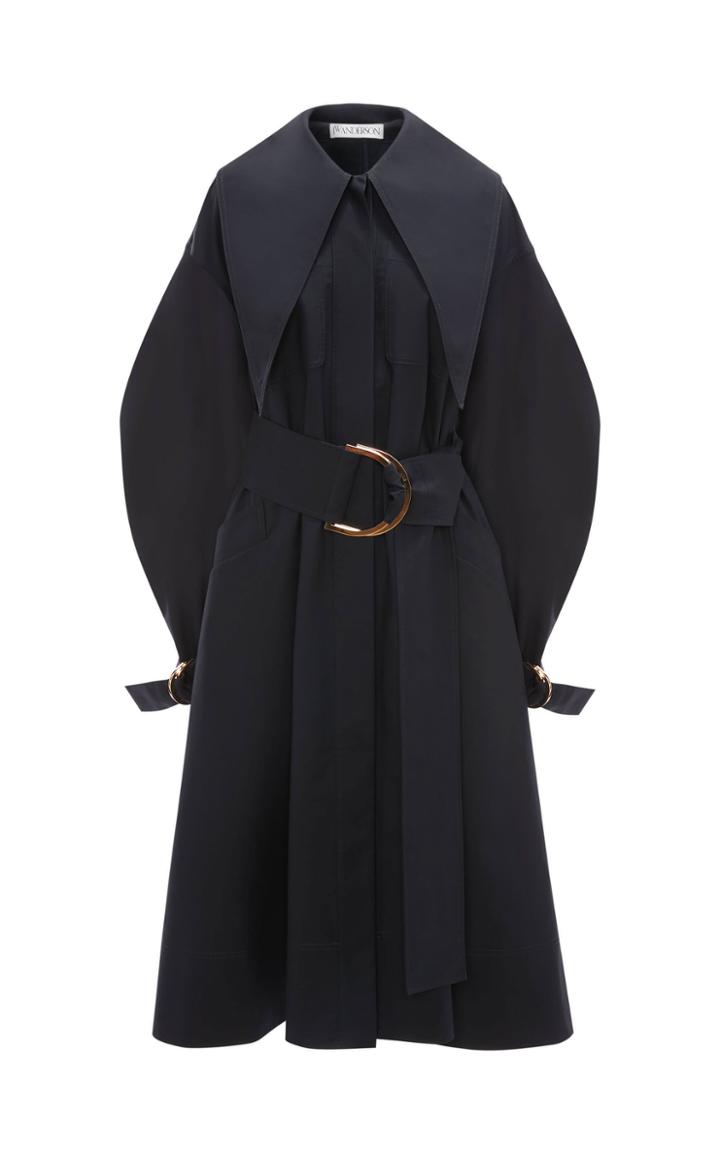 Moda Operandi Jw Anderson D-ring Cotton-gabardine Trench Coat
