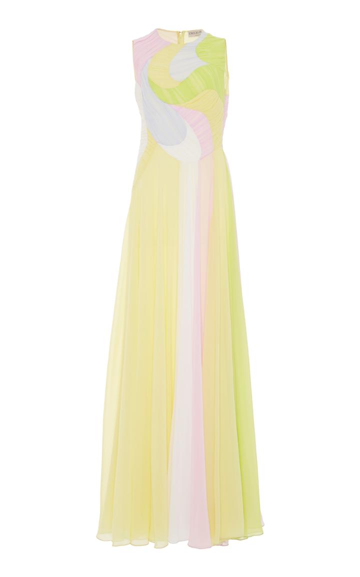 Emilio Pucci Sleeveless Gathered Gown