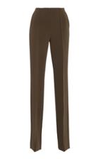 Diane Von Furstenberg Straight Leg Pleated Trouser