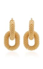 Bottega Veneta Chain-link Gold-plated Sterling Silver Earrings