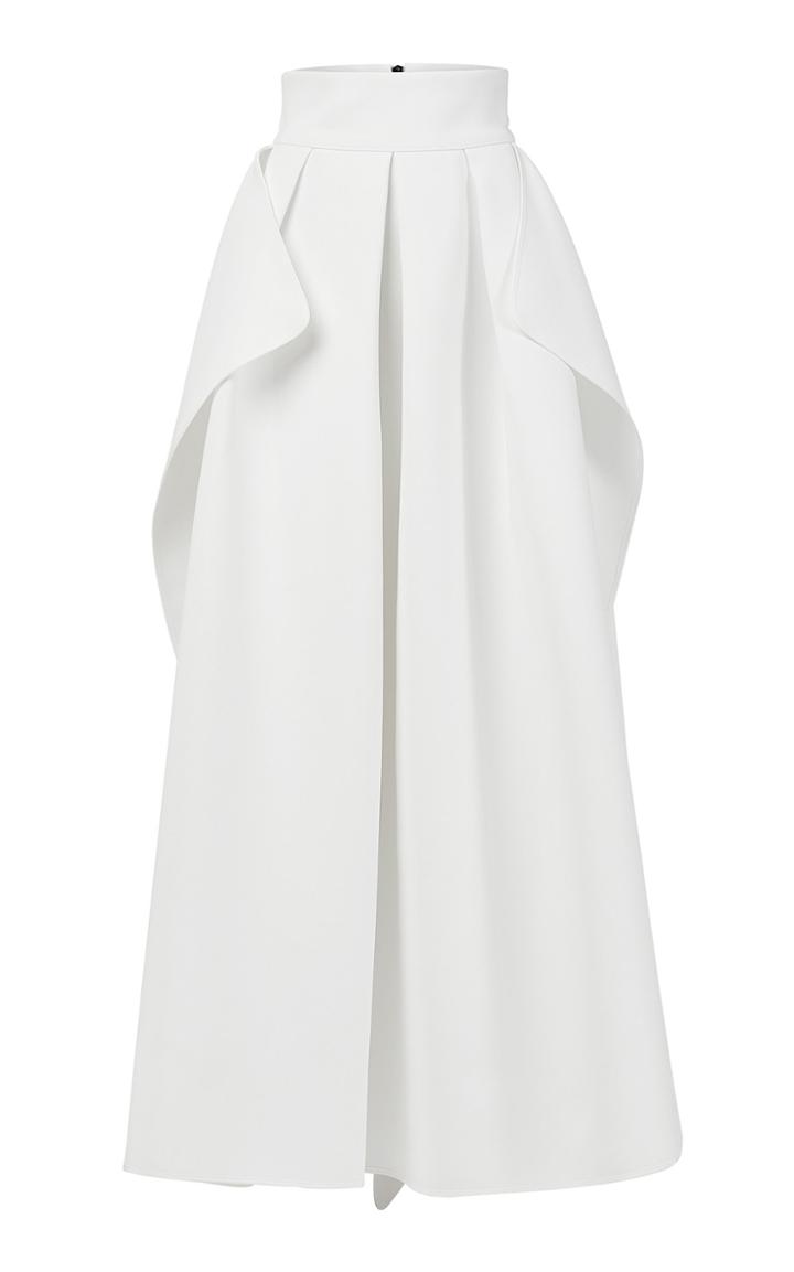 Moda Operandi Maticevski Fondness Pleated Crepe Skirt