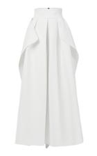 Moda Operandi Maticevski Fondness Pleated Crepe Skirt