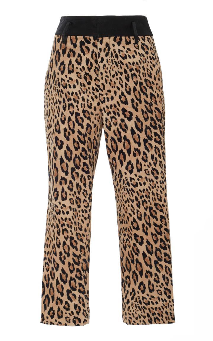 Frame Denim Cheetah Tux Pant