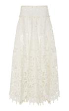 Zimmermann Wavlength Guipure Lace Skirt