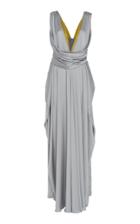 Maison Rabih Kayrouz Asymmetrical Charmeuse Gown