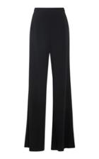 Josie Natori Flared High Waisted Trousers