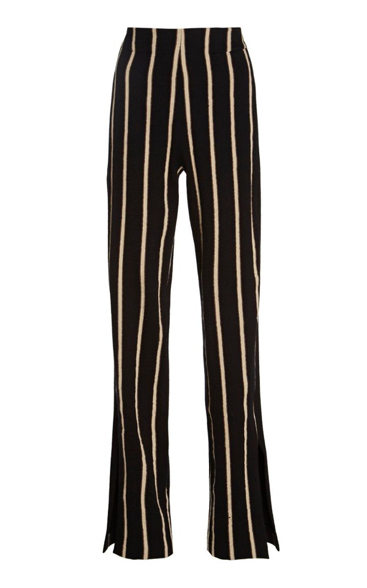 Noon By Noor Montrose High-waisted Slit-leg Pants