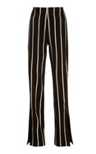 Noon By Noor Montrose High-waisted Slit-leg Pants