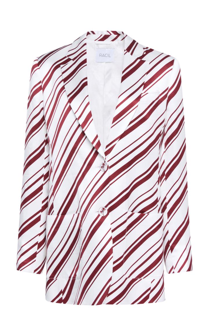 Racil Alfie Stripe Twill Blazer