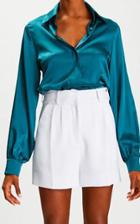 Moda Operandi Sergio Hudson Silk Button-up Blouse