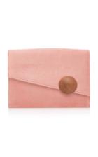 Bakari Heras Suede Clutch