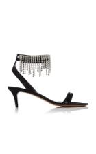 Isabel Marant Aldera Embellished Velvet Sandals