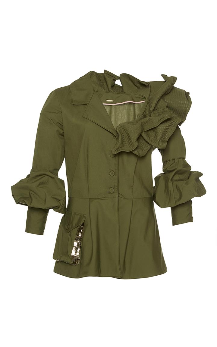 Johanna Ortiz Paz Embellished Belted Jacket