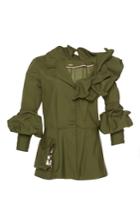 Johanna Ortiz Paz Embellished Belted Jacket