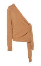 Michael Kors Collection Asymmetric Tie Cashmere Wrap