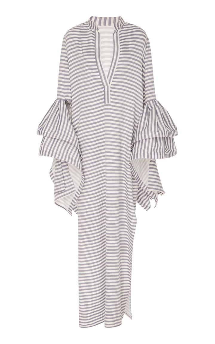 Leal Daccarett Mia Ruffled Sleeve Dress