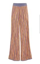 Pepa Pombo Santa Ana Stripe Wide-leg Pants