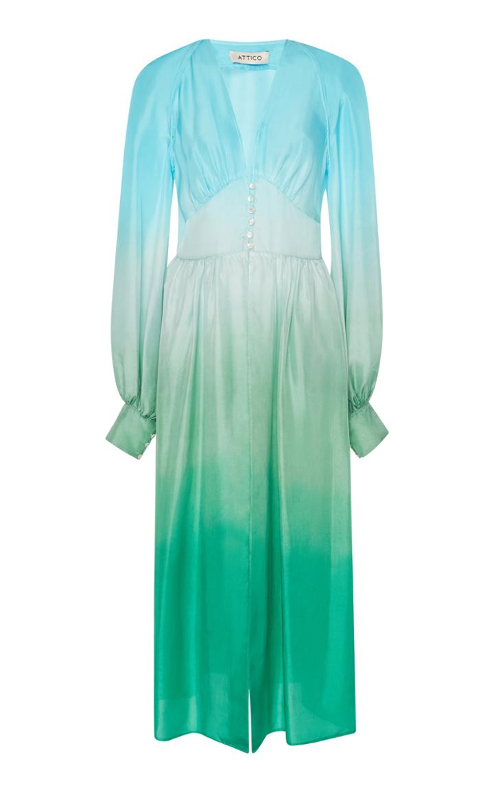 Attico Ombre Robe Dress