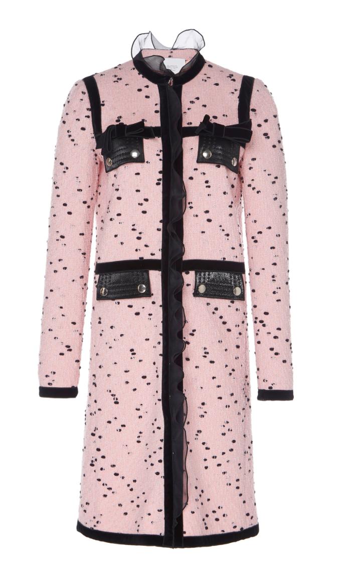 Giambattista Valli Printed Coat With Flap Pockets
