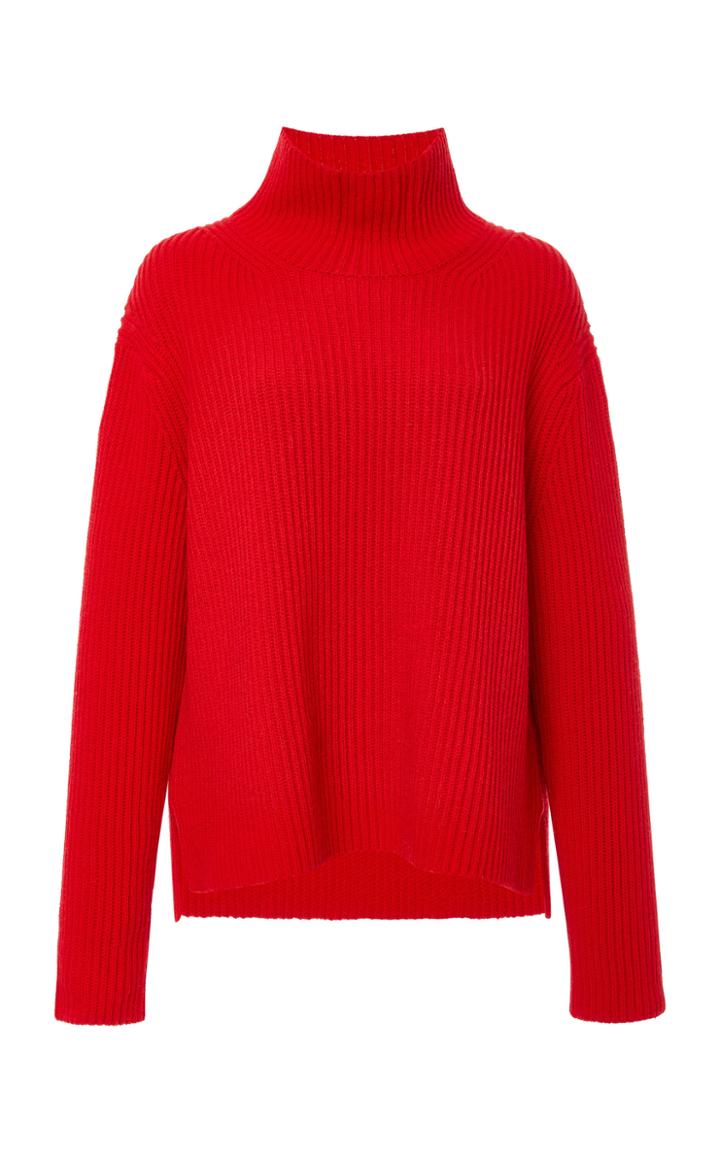 Paule Ka Wool Blend Cashmere Turtleneck