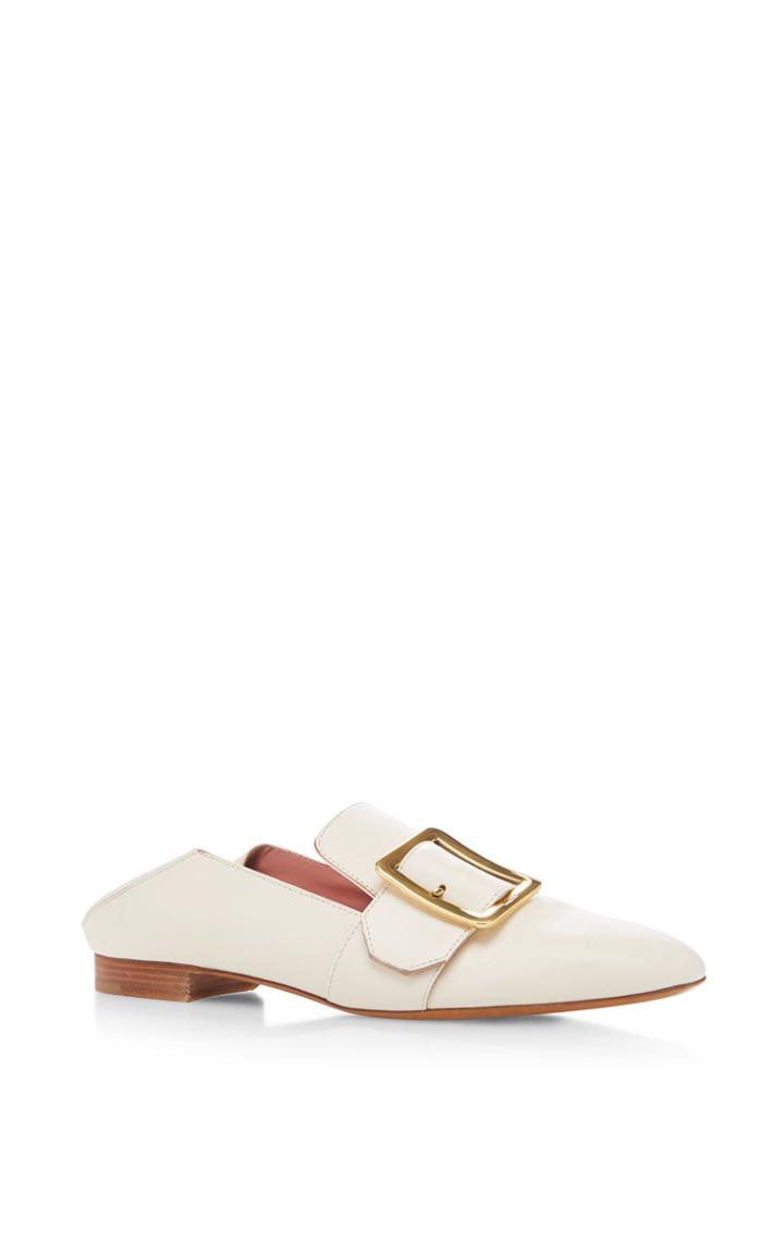 Bally Janelle Leather Slippers