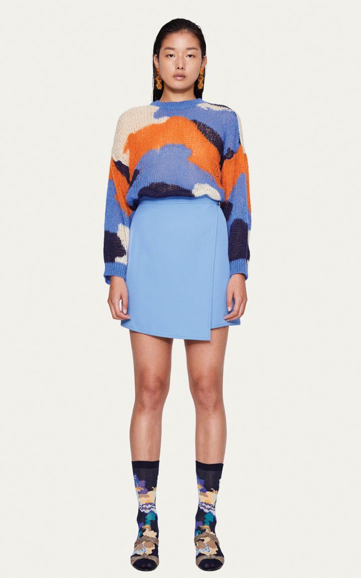 Moda Operandi Stine Goya Sana Camo Sweater Size: Xs