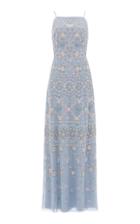 Moda Operandi Needle & Thread Sweet Petal Embroidered Cami Gown Size: 8