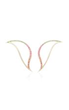 Bea Bongiasca Heliconia 9k Gold Leaf Earrings