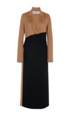 Gabriela Hearst Hamill Contrast Stitch Cashmere Coat