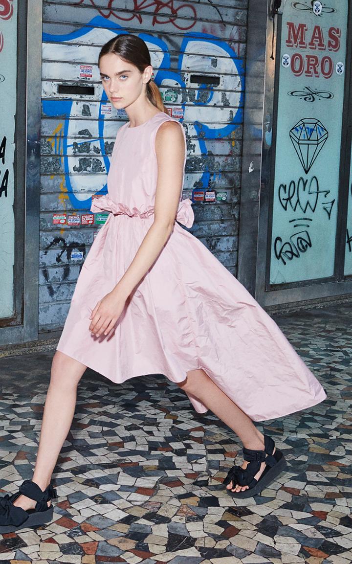 Moda Operandi Red Valentino Poplin High-low Dress