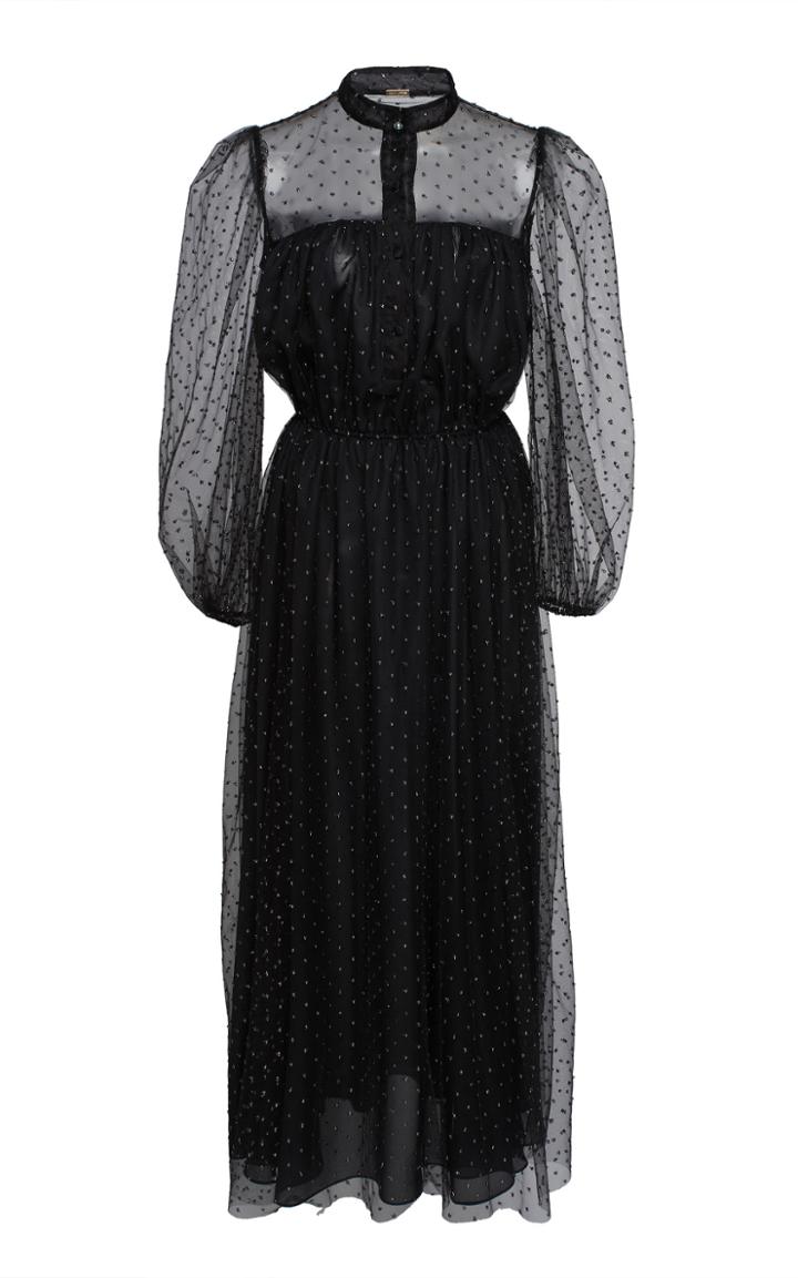 Adam Lippes Point Desprit Crepe Dress