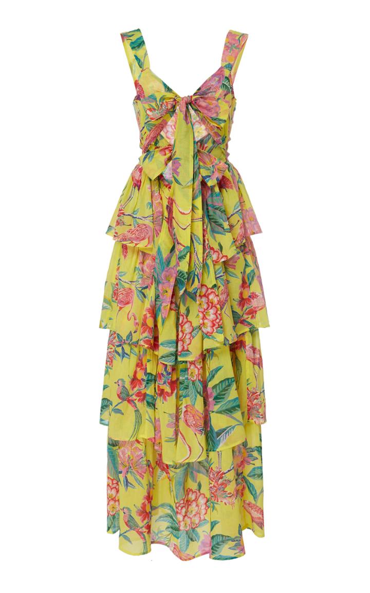 Banjanan Aster Cotton Voile Tropical Dress