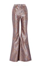 Johanna Ortiz Principe De Conde Metallic Pants