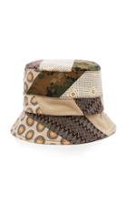 Albertus Swanepoel Exclusive Patchwork Canvas Bucket Hat