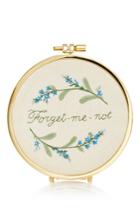Erin Fetherston Forget Me Not Embroidery Hoop Clutch