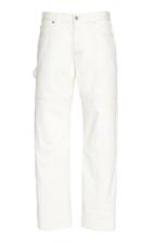 Jw Anderson Paneled Rigid Denim Straight-leg Jeans