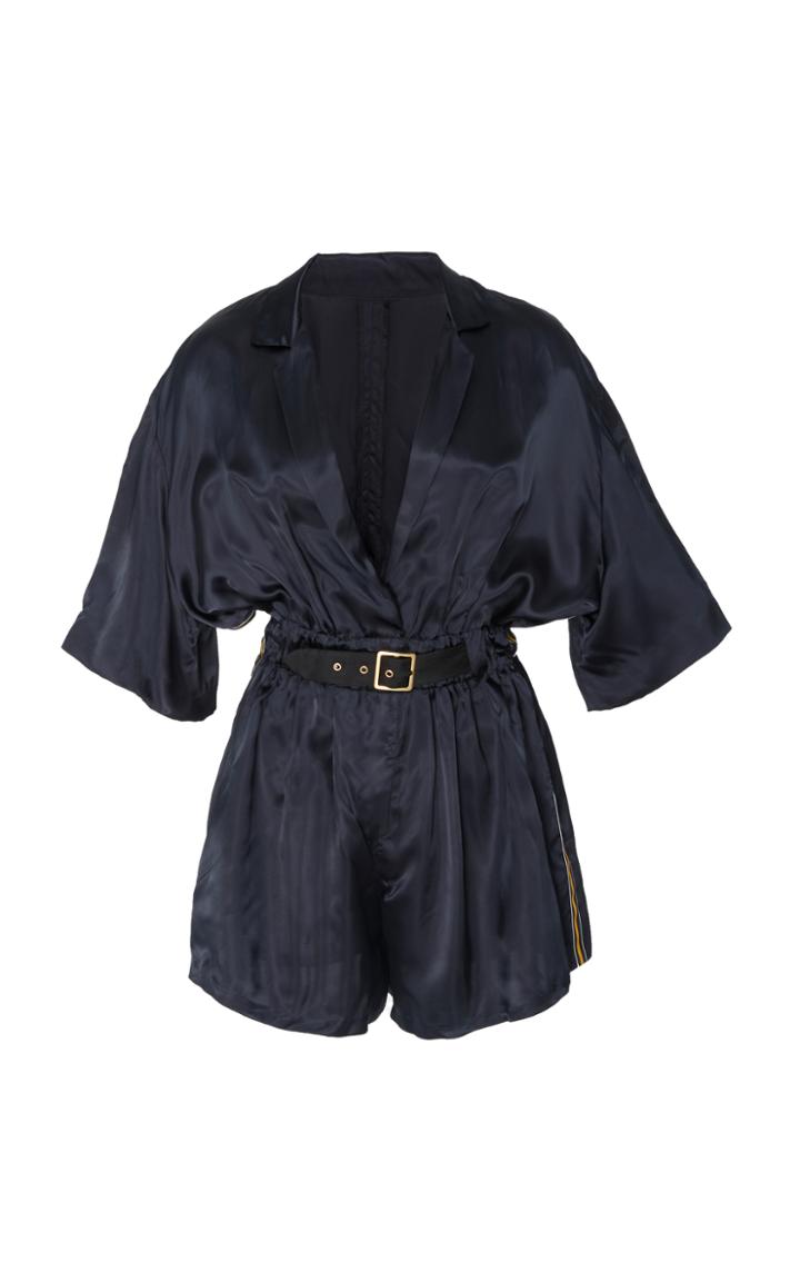 Cynthia Rowley Hudson Belted Romper