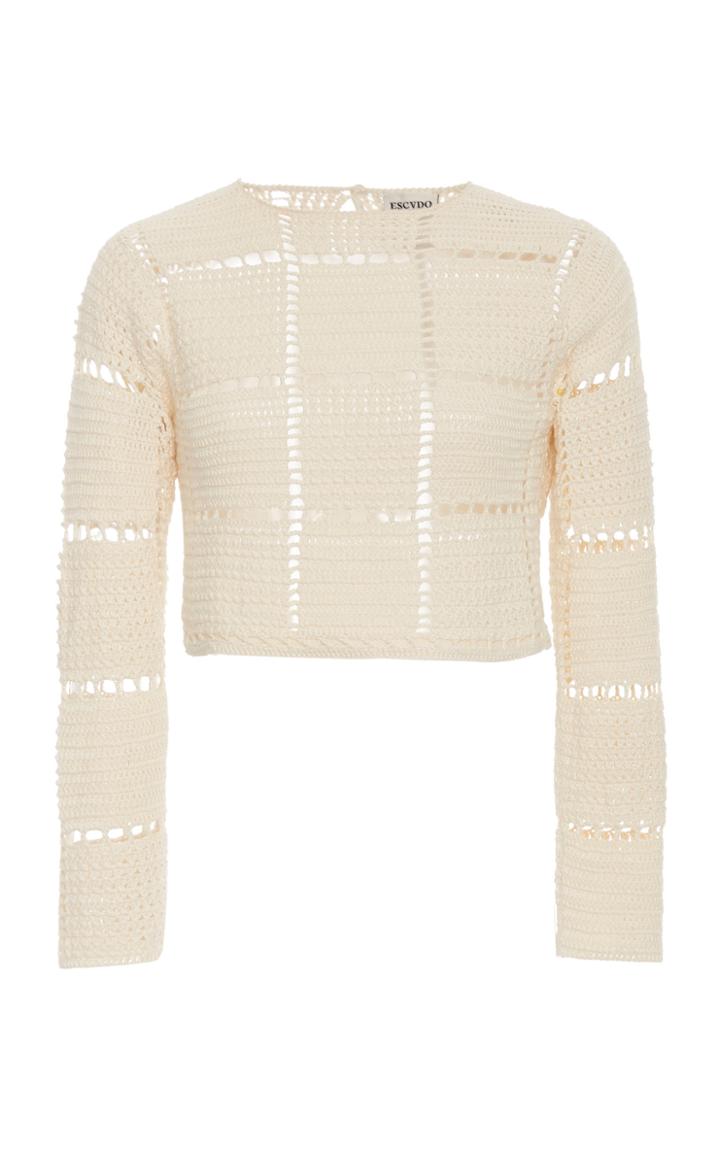 Moda Operandi Escvdo Sacha Crochet Top Size: Xs